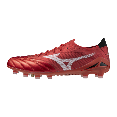 Mizuno Morelia Neo Beta Elite FG rouge blanc