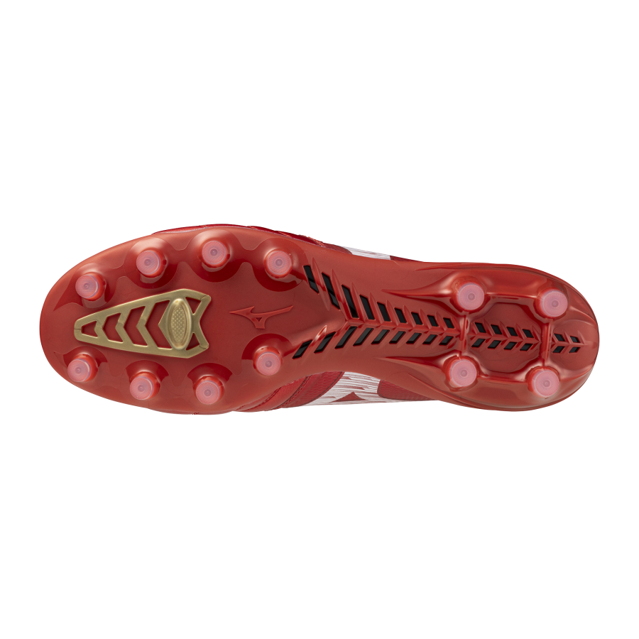 Mizuno Morelia Neo Beta Elite FG rouge blanc