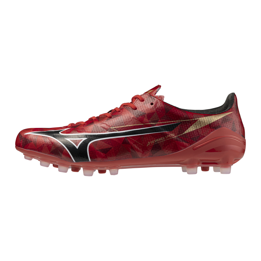 Mizuno Alpha II Elite AG rouge noir