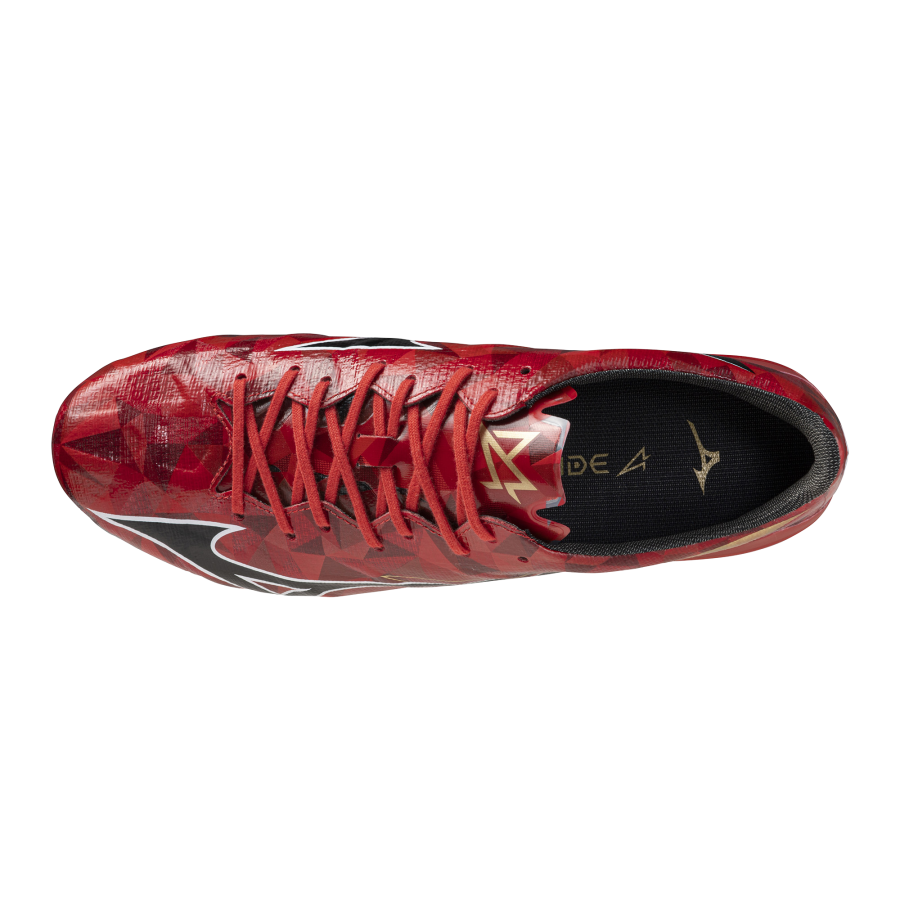 Mizuno Alpha II Elite AG rouge noir