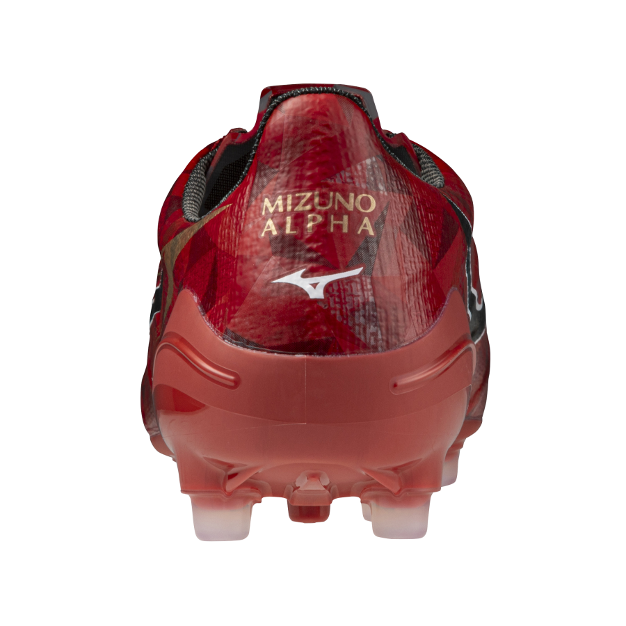 Mizuno Alpha II Elite AG rouge noir