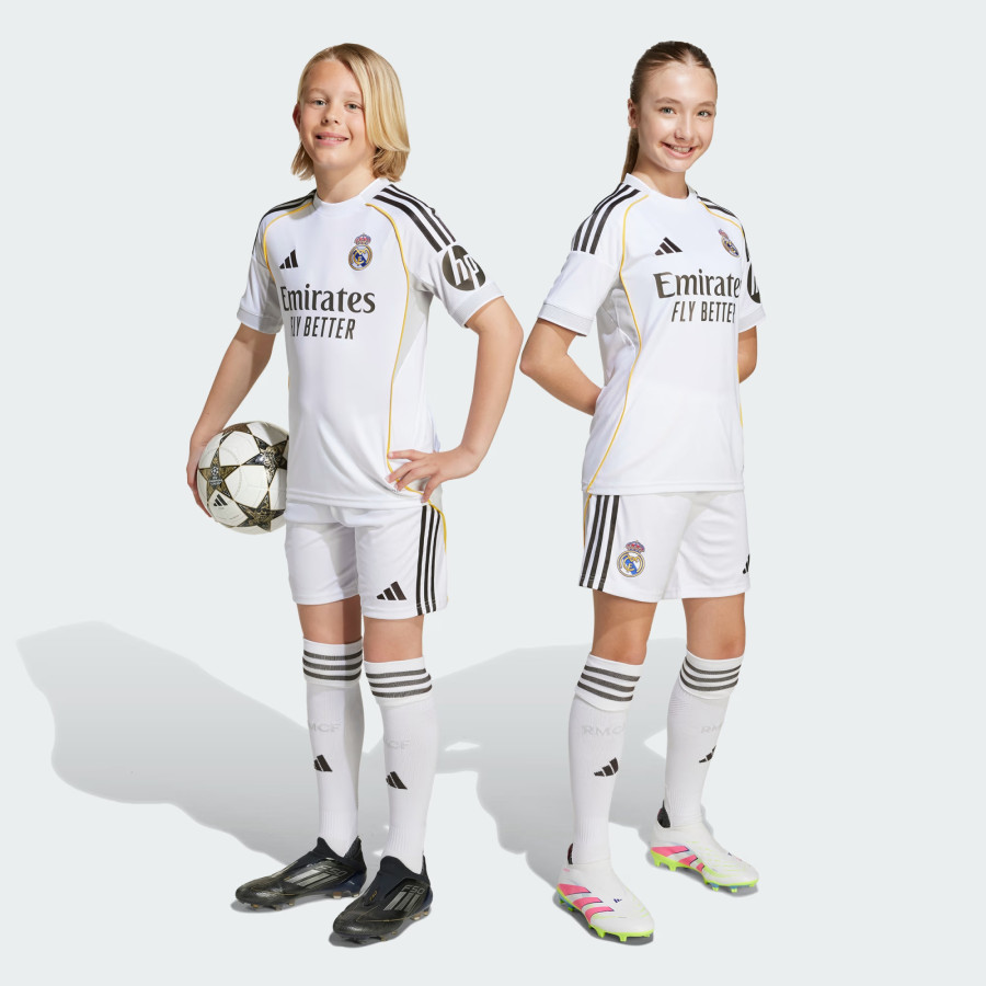 Tenue junior Real Madrid domicile 2025/26