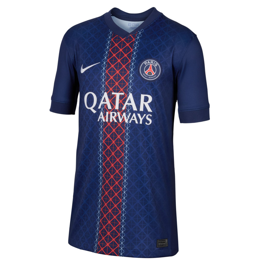 Maillot junior PSG domicile 2025/26