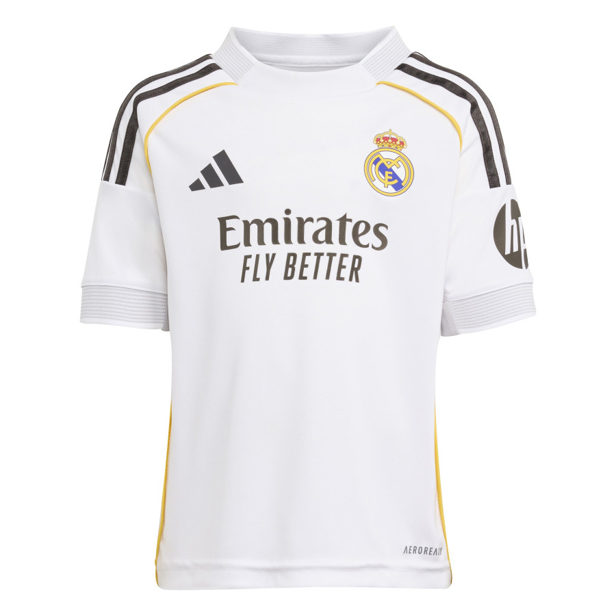 Tenue enfant Real Madrid domicile 2025/26