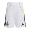 Short junior Real Madrid domicile 2025/26
