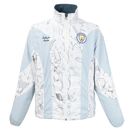 Veste réversible Manchester City x Kidsuper bleu