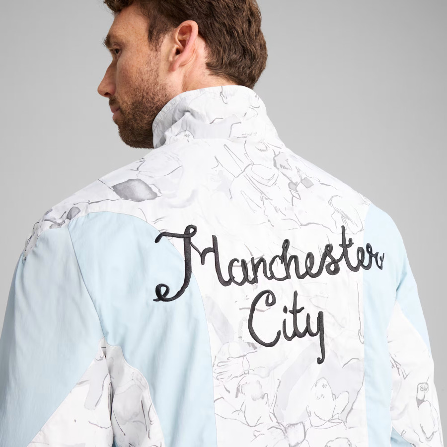 Veste réversible Manchester City x Kidsuper bleu