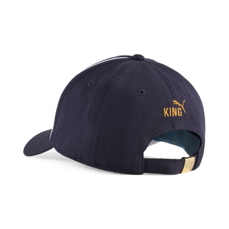 Casquette OM King bleu or