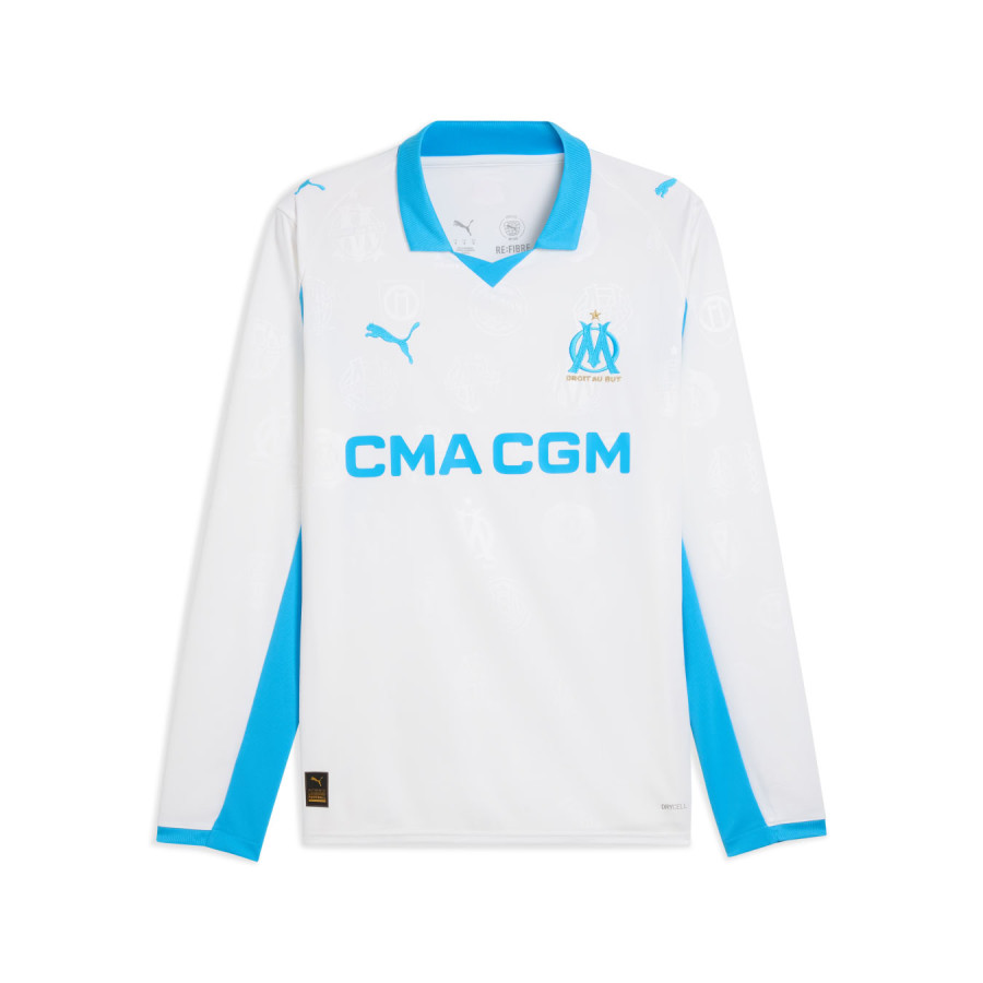 Maillot manches longues OM domicile 2025/26
