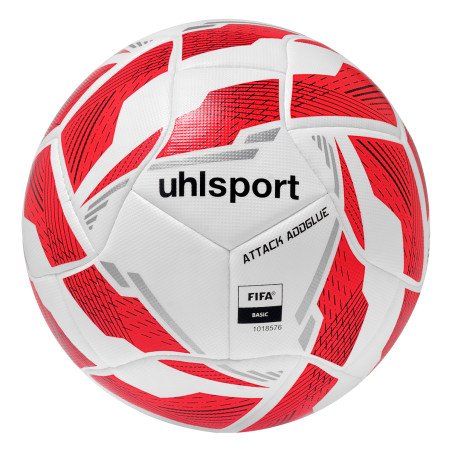 Ballon Uhlsport Attack Addglue blanc rouge