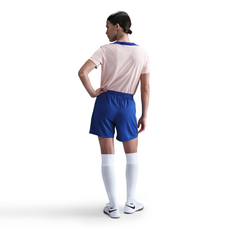 Short entraînement Equipe de France bleu rose