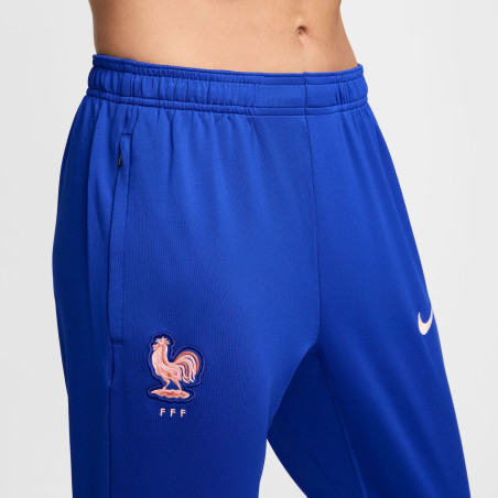 Pantalon survêtement Femme Equipe de France bleu