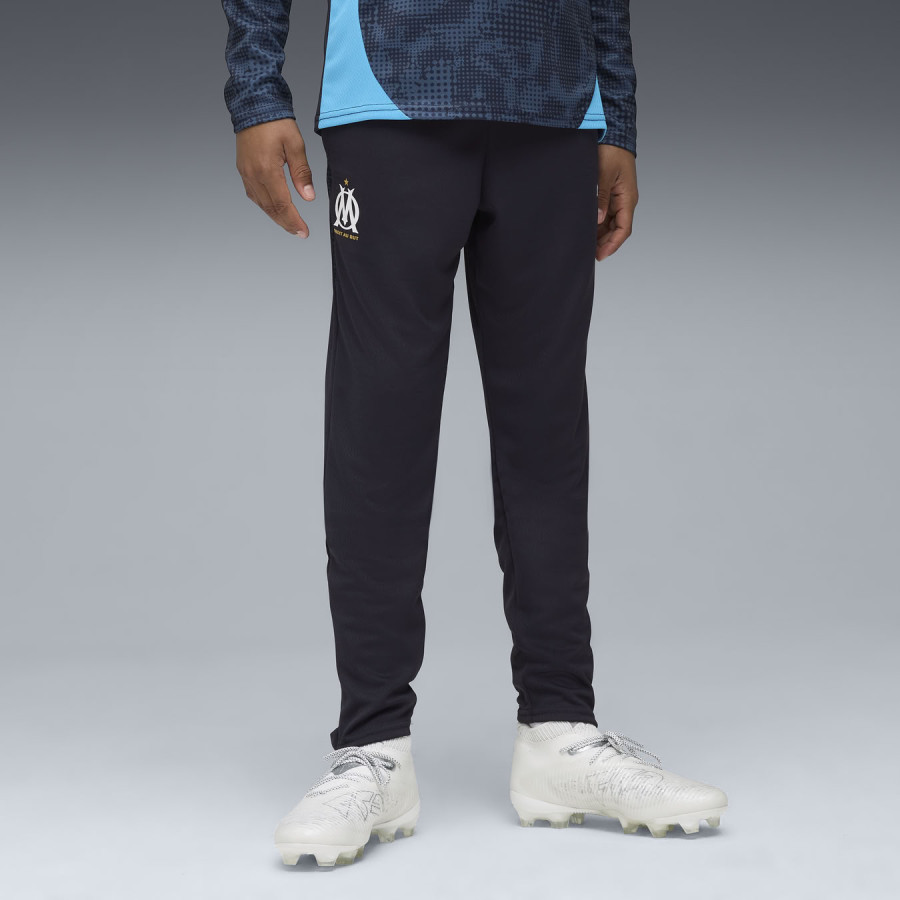 Pantalon survêtement junior OM noir