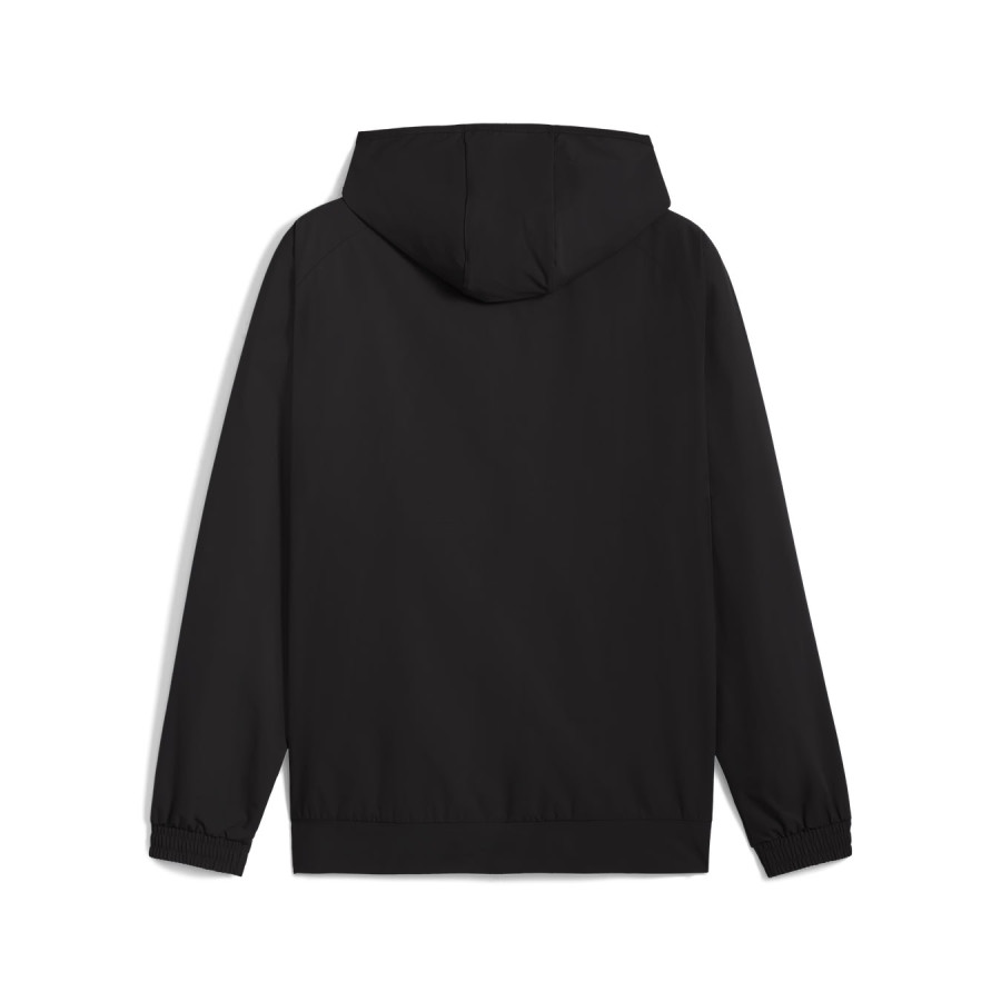 Veste survêtement OM PumaTech woven noir blanc