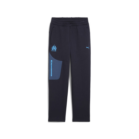 Pantalon survêtement junior OM PumaTech bleu foncé