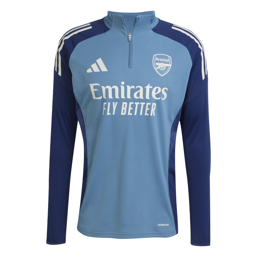 Sweat zippé Arsenal bleu