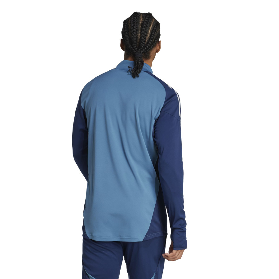 Sweat zippé Arsenal bleu