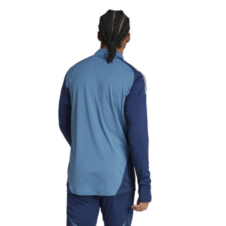 Sweat zippé Arsenal bleu