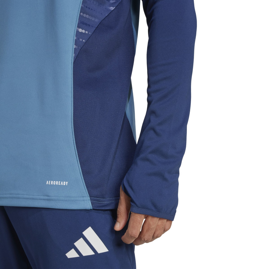 Sweat zippé Arsenal bleu