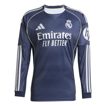 Maillot manches longues Real Madrid extérieur 2025/26