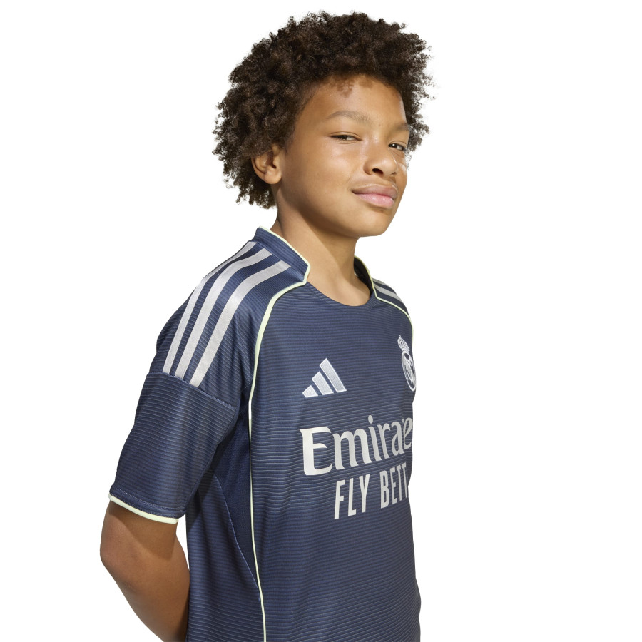 Maillot junior Real Madrid extérieur 2025/26