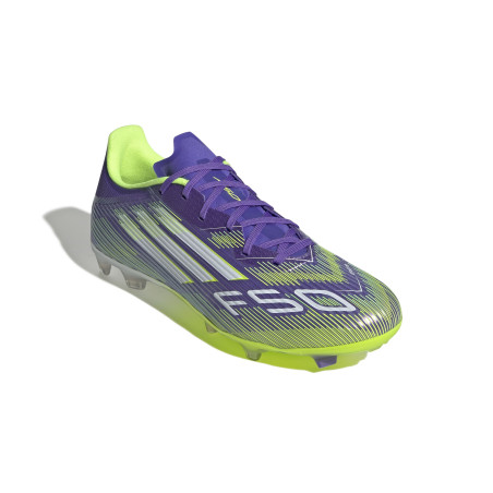 adidas F50 League FG/MG violet jaune