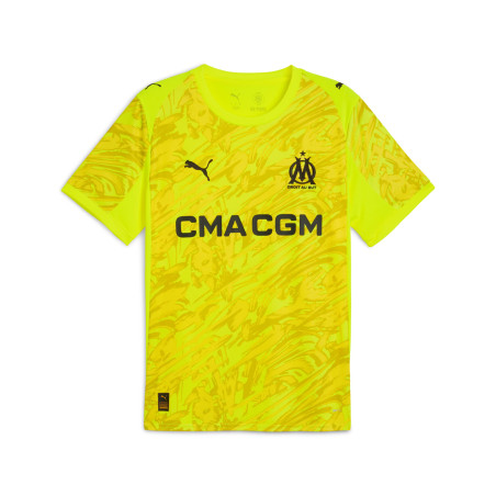 Maillot gardien OM jaune 2025/26