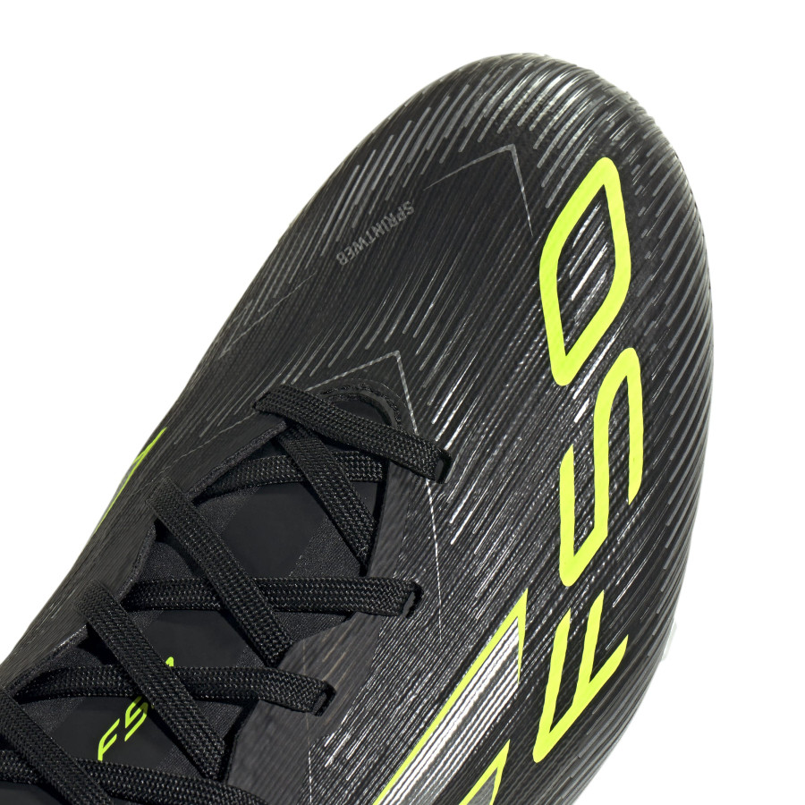 adidas F50 Pro FG noir jaune