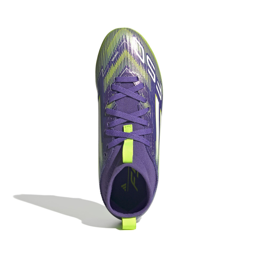 adidas F50 montante League FG/MG violet jaune
