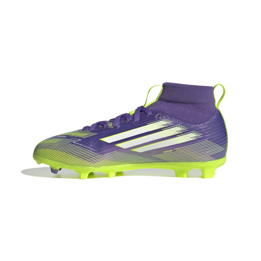 adidas F50 montante League FG/MG violet jaune