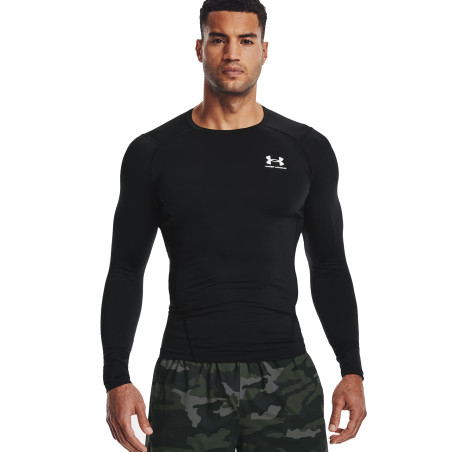 Sous maillot manches longues Under Armour noir
