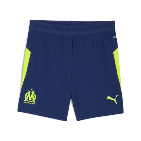 Short entraînement OM bleu jaune