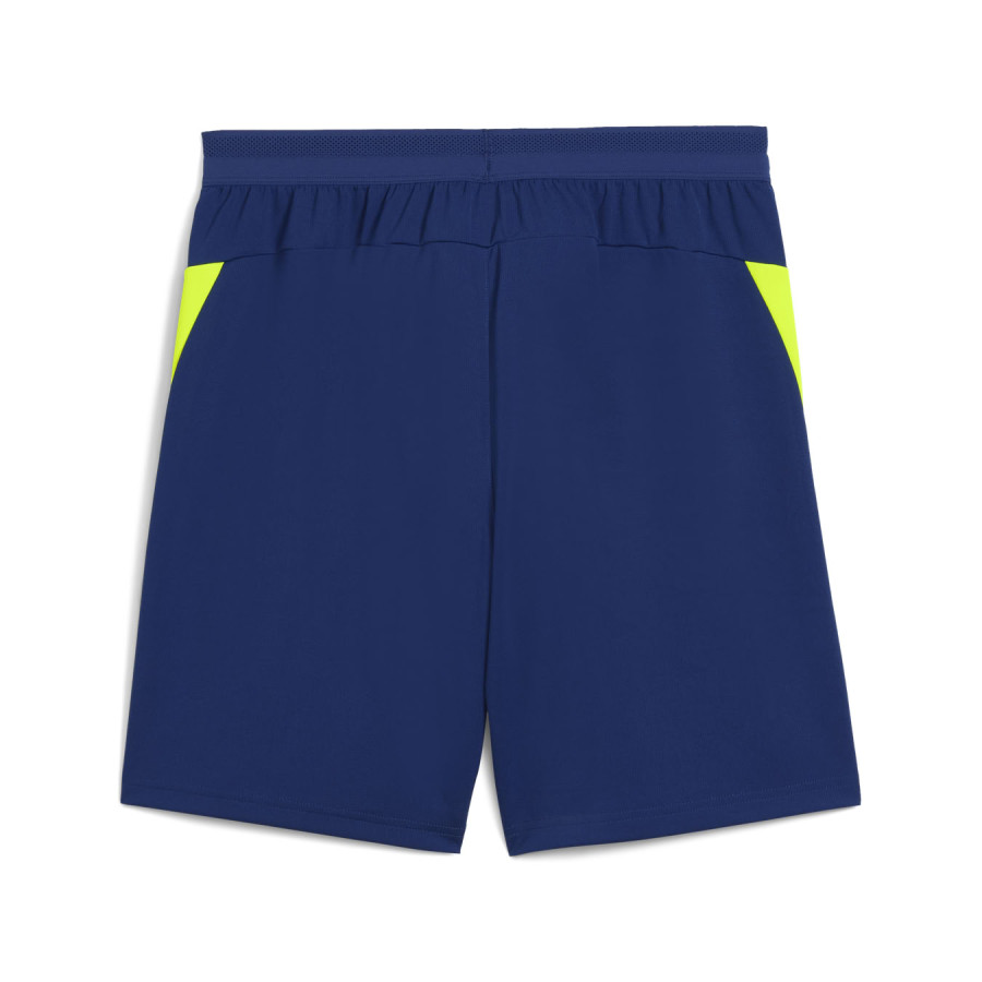 Short entraînement OM bleu jaune