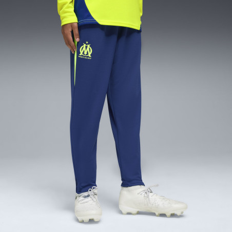 Pantalon survêtement junior OM bleu jaune