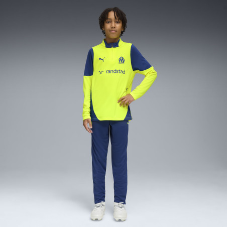 Pantalon survêtement junior OM bleu jaune