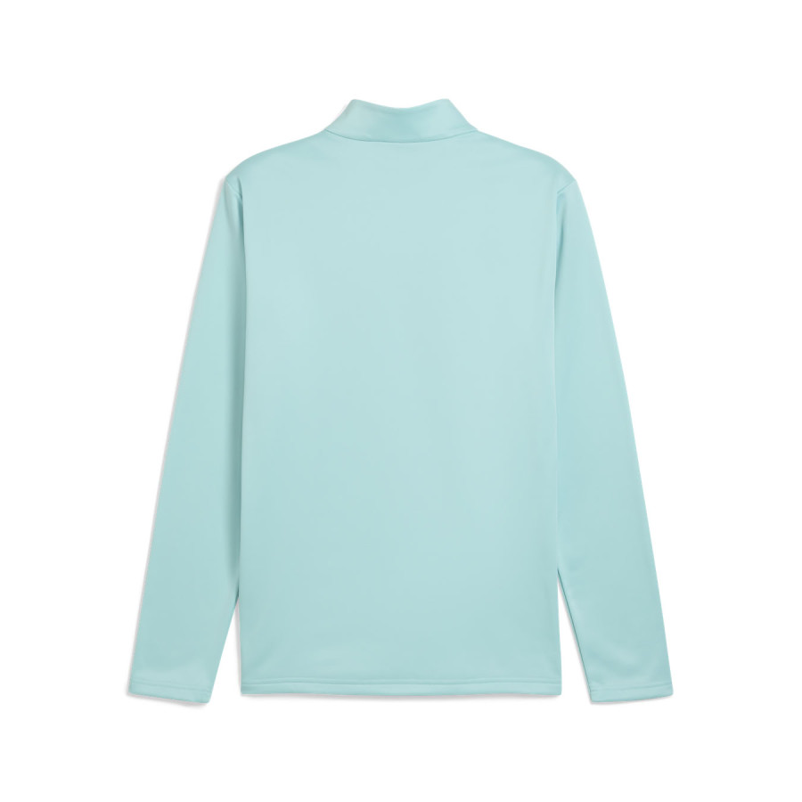 Sweat zippé OM warm bleu