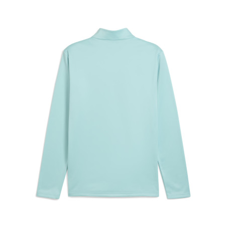 Sweat zippé OM warm bleu