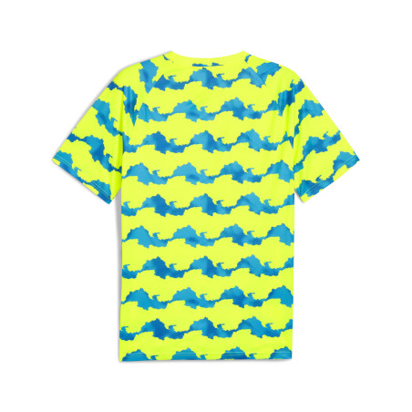 Maillot avant match OM jaune bleu