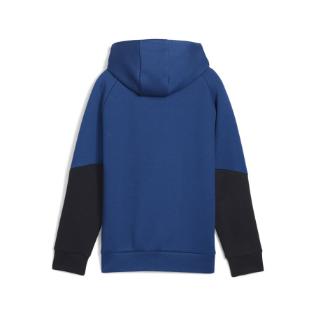 Veste survêtement junior OM PUMATECH Fleece bleu jaune