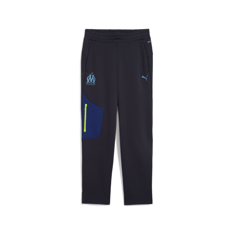 Pantalon survêtement PUMATECH Fleece noir bleu