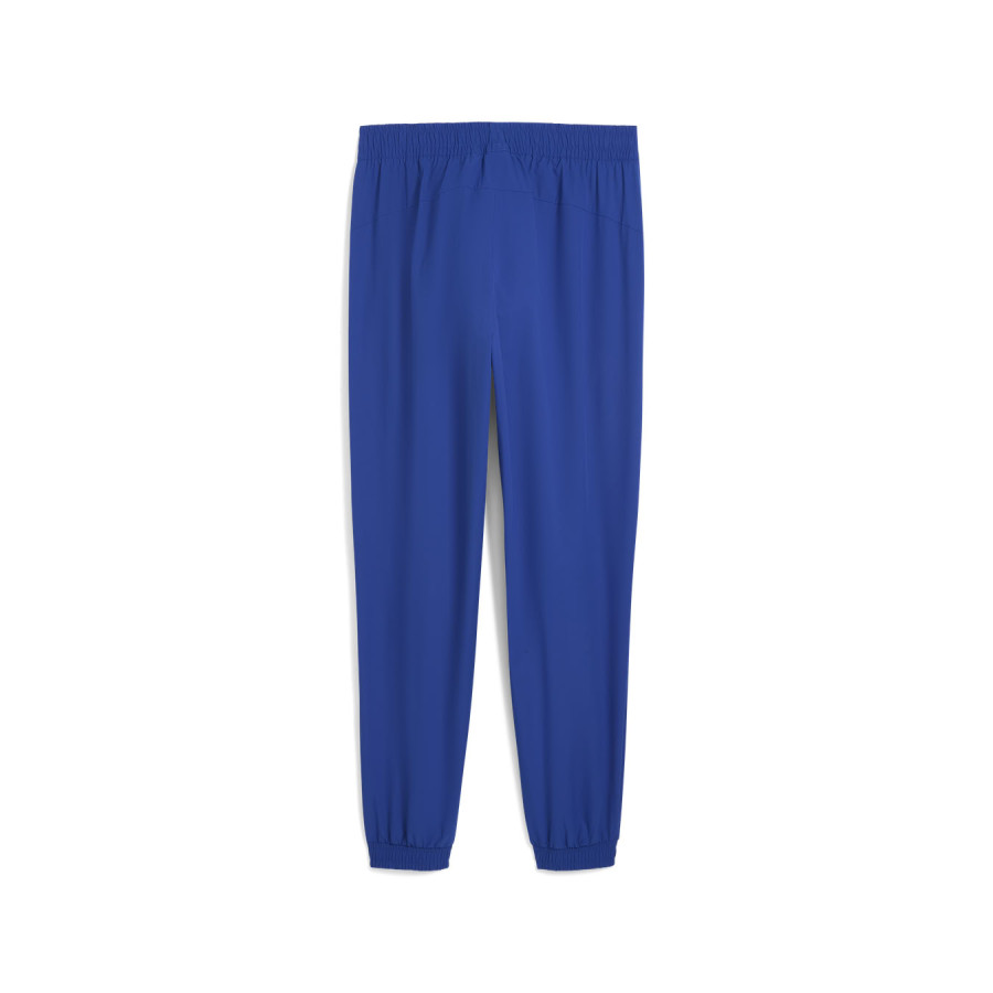 Pantalon survêtement OM PUMATECH Woven bleu jaune