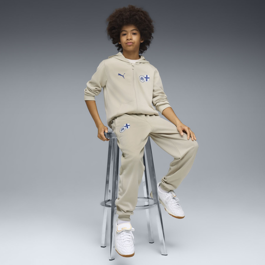 Ensemble survêtement junior OM beige