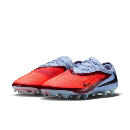 Nike Phantom 6 Elite FG gris rouge