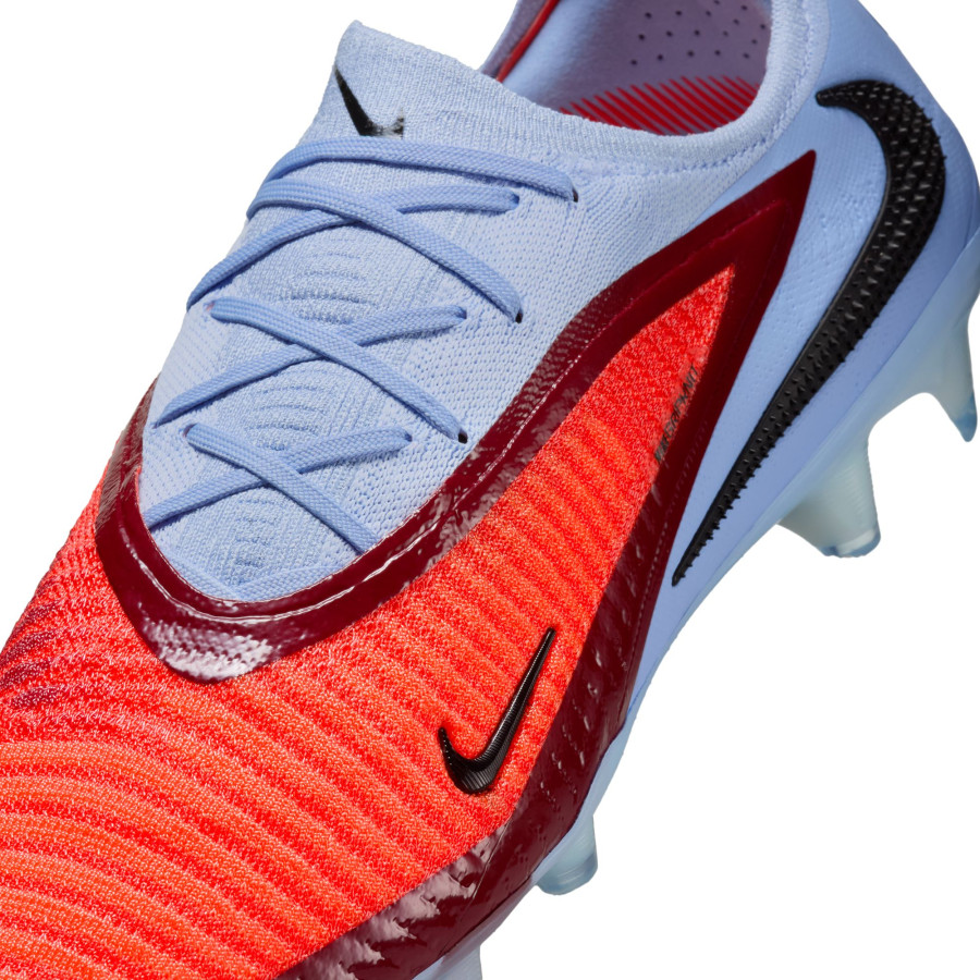 Nike Phantom 6 Elite FG gris rouge
