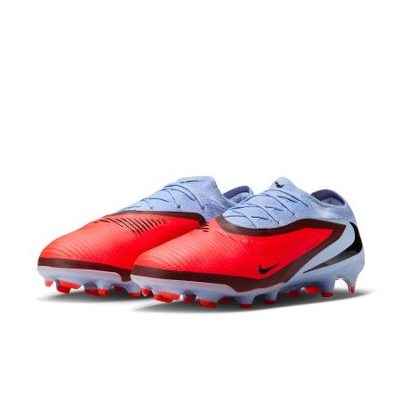 Nike Phantom 6 Pro FG gris rouge
