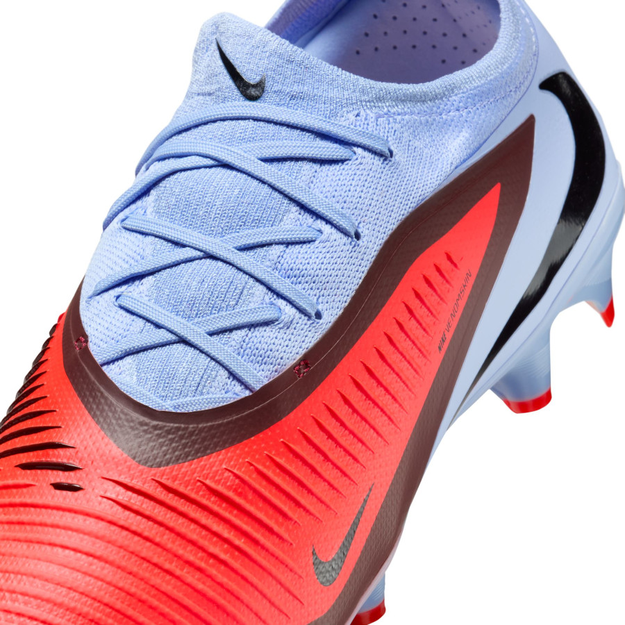Nike Phantom 6 Pro FG gris rouge