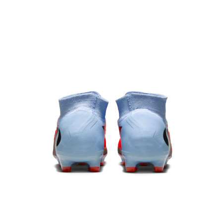 Nike Phantom 6 montante Pro FG gris rouge