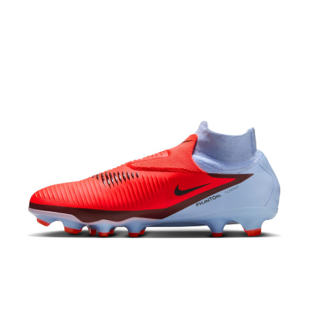 Nike Phantom 6 montante Pro FG gris rouge