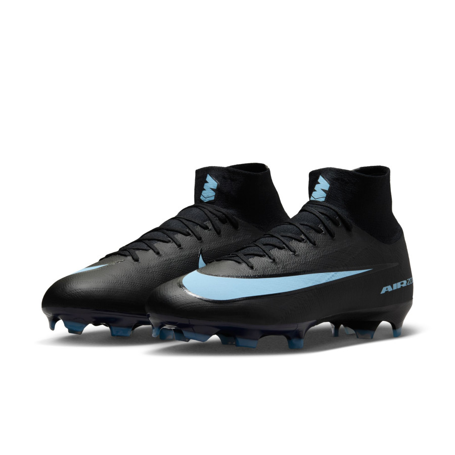Nike Air Zoom Mercurial Superfly 10 Pro FG noir bleu