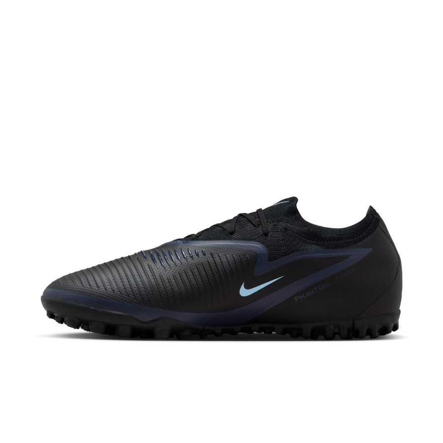 Nike ReactX Phantom 6 Pro Turf noir bleu